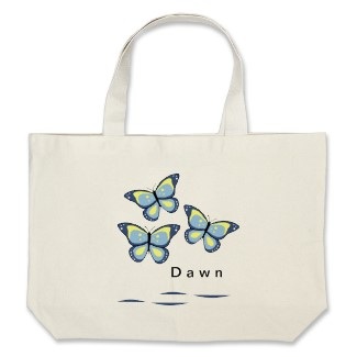 butterfly tote bags
