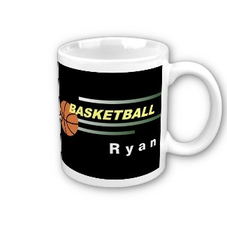 basketball mugs with names