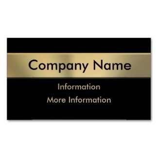 gold business card templates