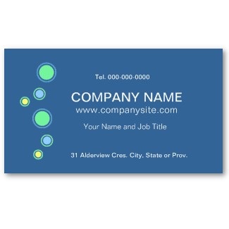 circle business cards