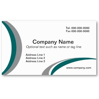 contemporary business card