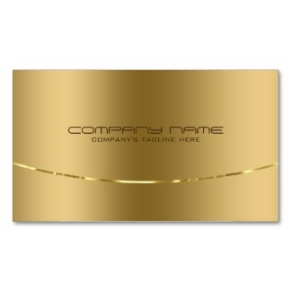 elegant gold business card templates