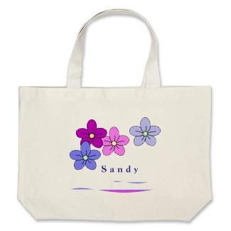 Personalized tot bags