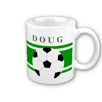 personalized soccer cofee mugs